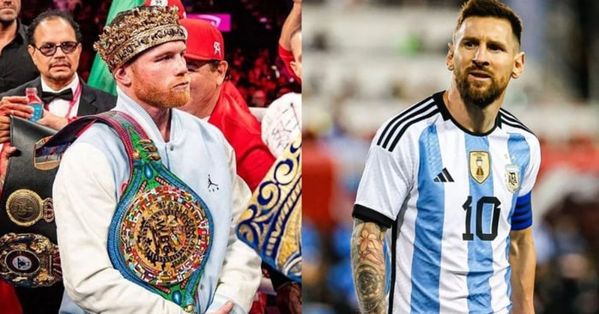 Canelo slams Messi for 'cleaning the floor' with Mexico World Cup