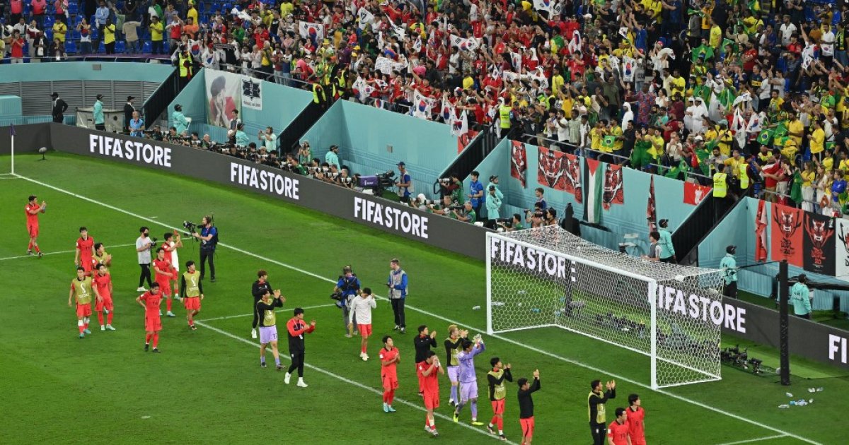 South Korea's luck runs out at World Cup as Brazil exposes gulf in