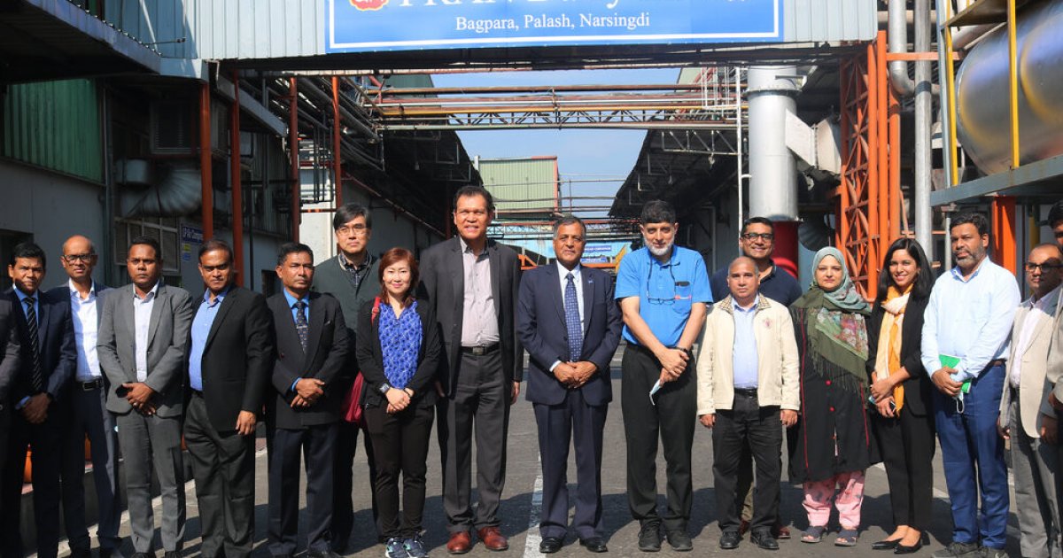 Adb Vice-president Visits Pran-rfl’s Industrial Park