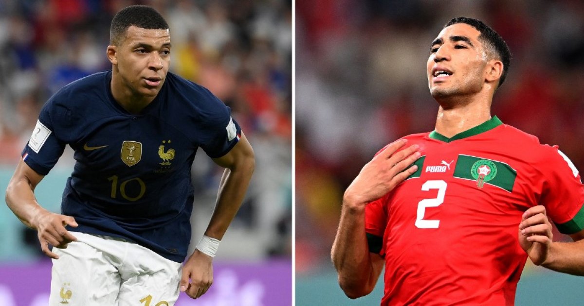 Friends Hakimi and Mbappe to lock horns World Cup semi-final