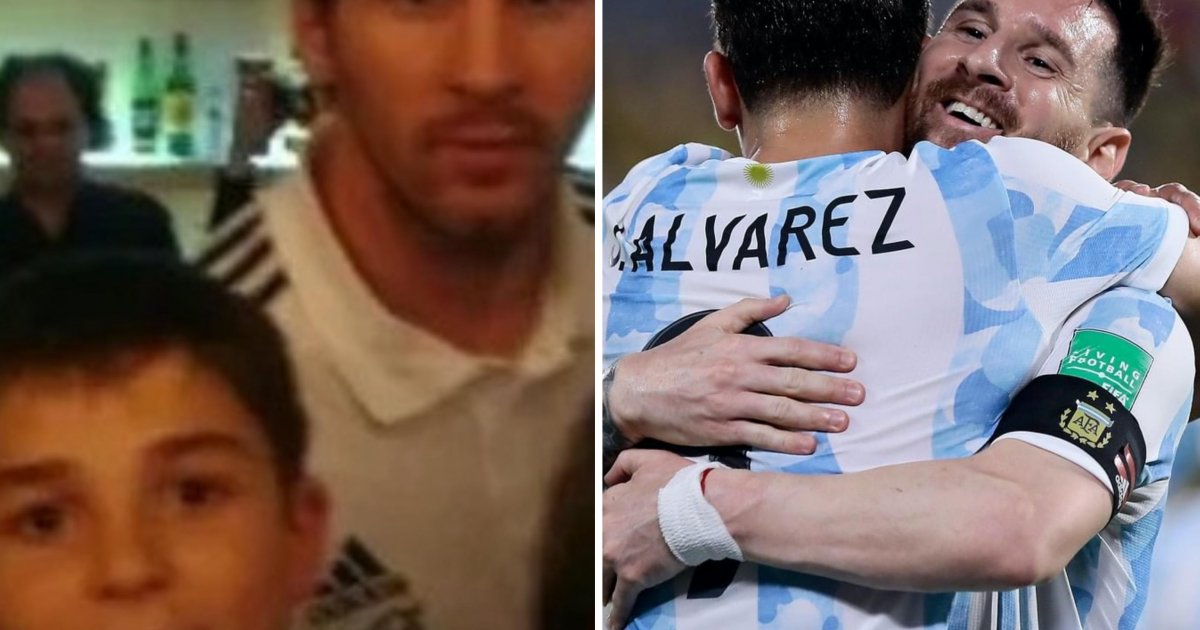 A big Messi fan in his youth, now goal partners