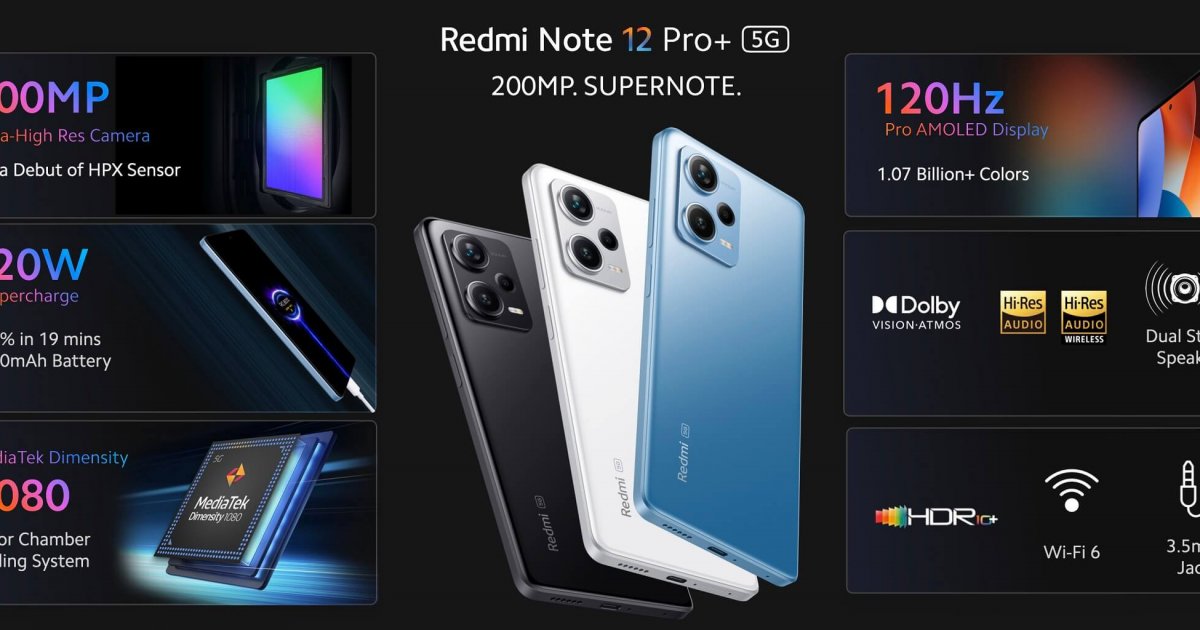 Redmi Note 12 Pro 5G 8-256Gb - DT Technology