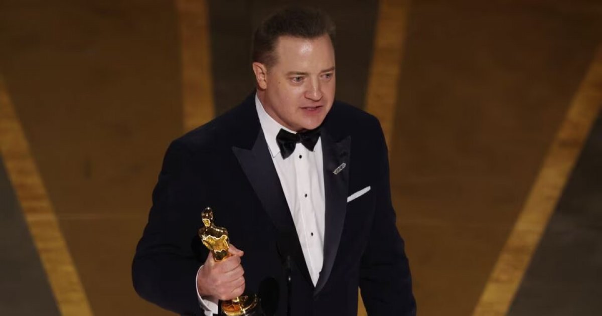 Brendan Fraser wins best actor Oscar in career comeback