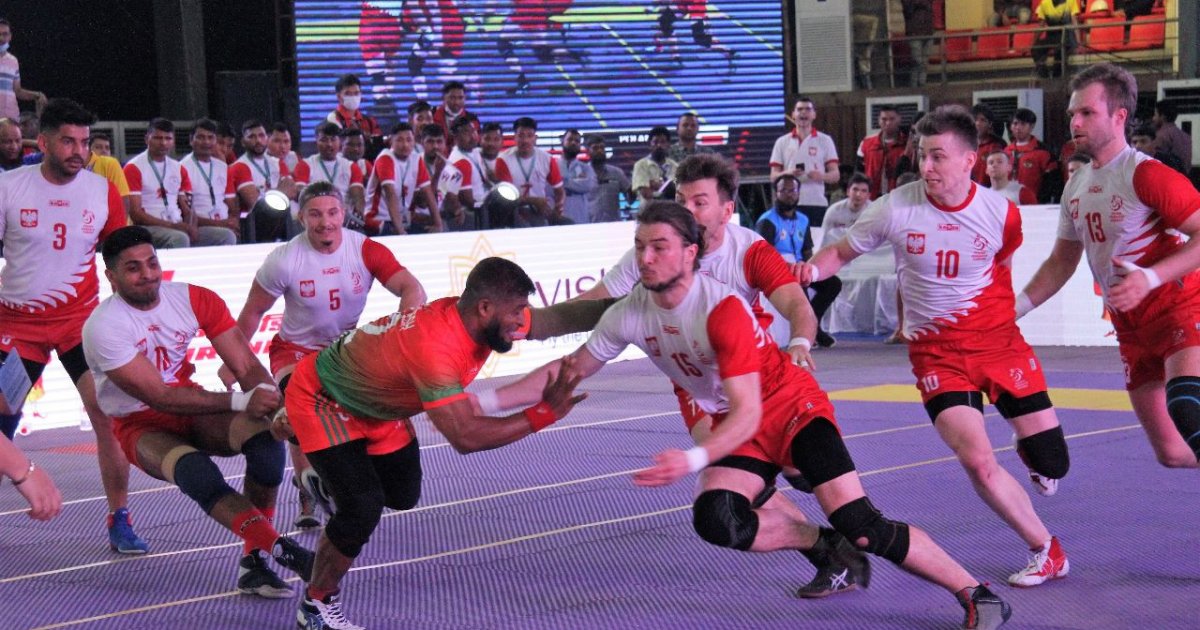 Bangladesh beat Poland in Bangabandhu Cup Kabaddi opener