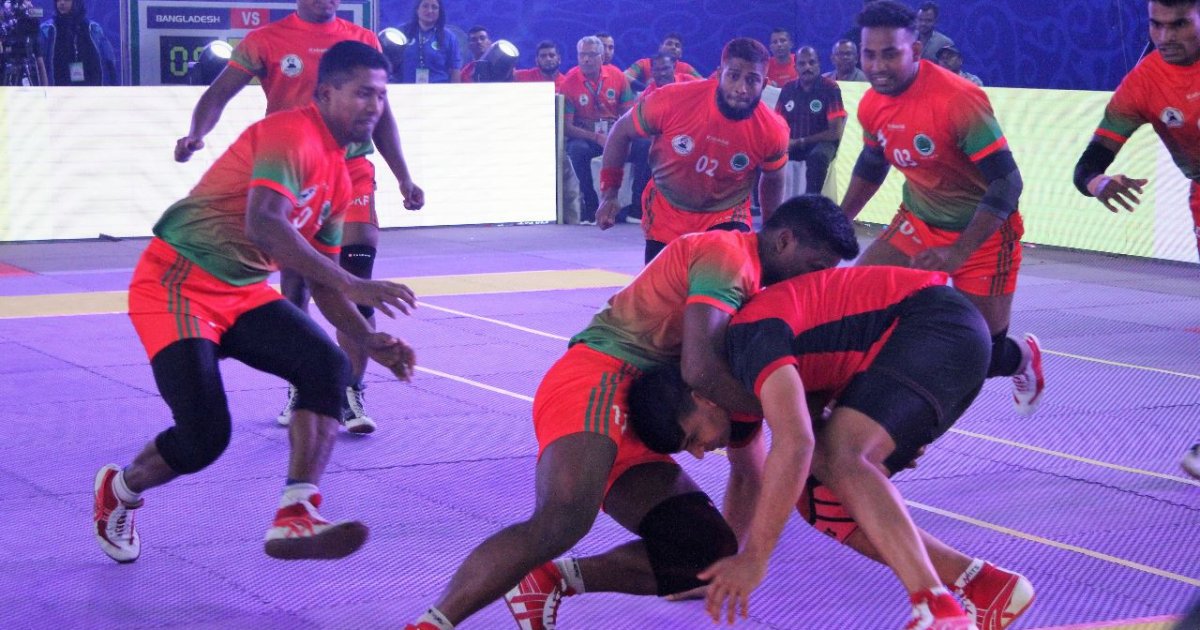 Bangabandhu Cup Kabaddi: Three wins in three for Bangladesh