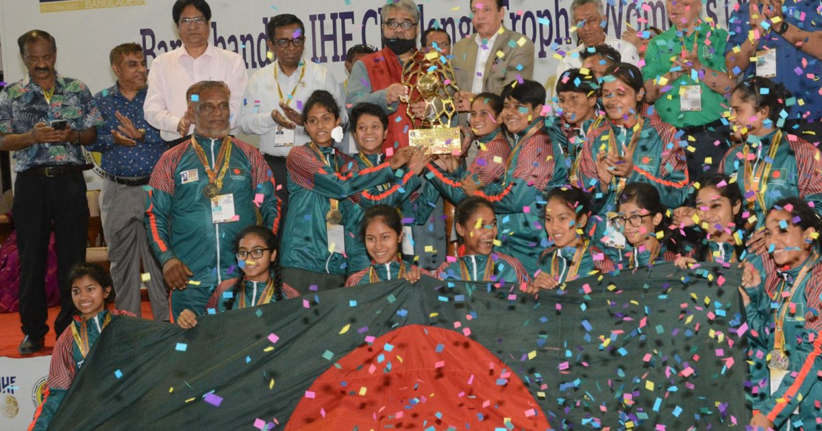 A stunning triumph for Bangladesh’s handball girls