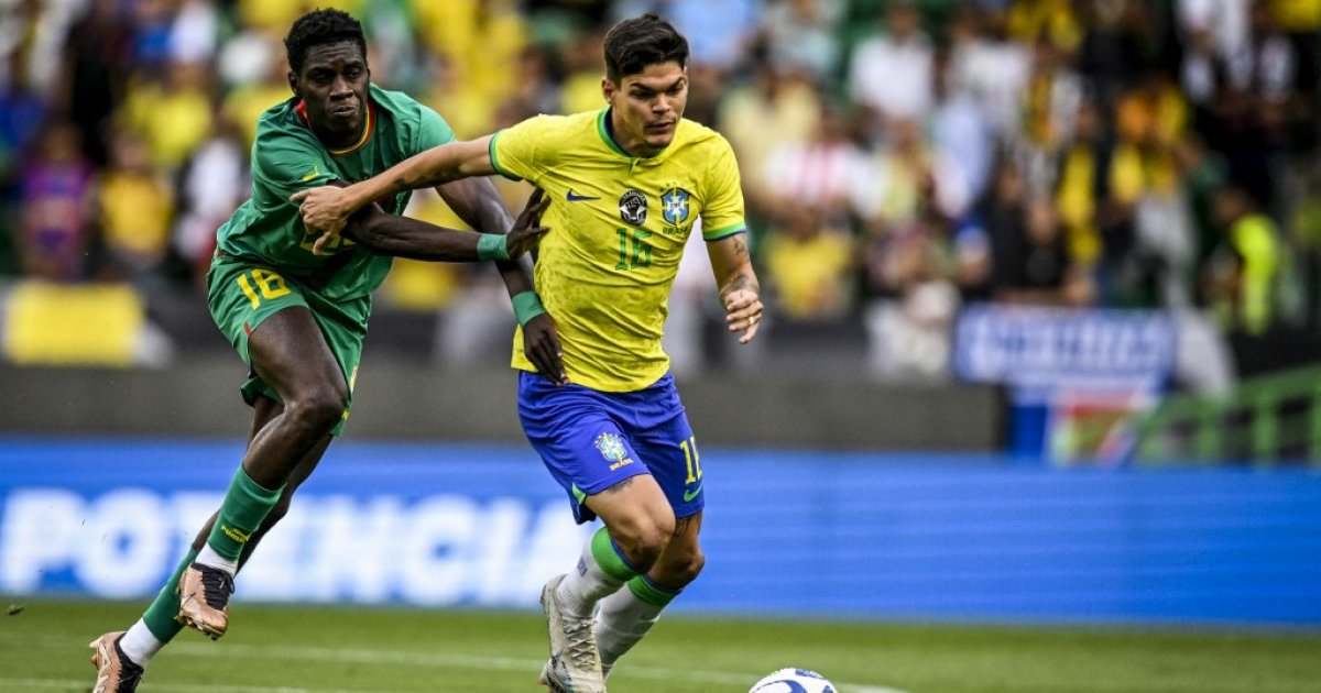 Sadio Mane scores a brace as Senegal shock Brazil 4-2 in friendly