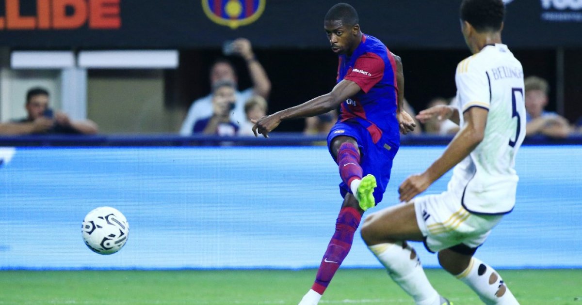 Barca and the woodwork defeat Real in Texas 'clasico'