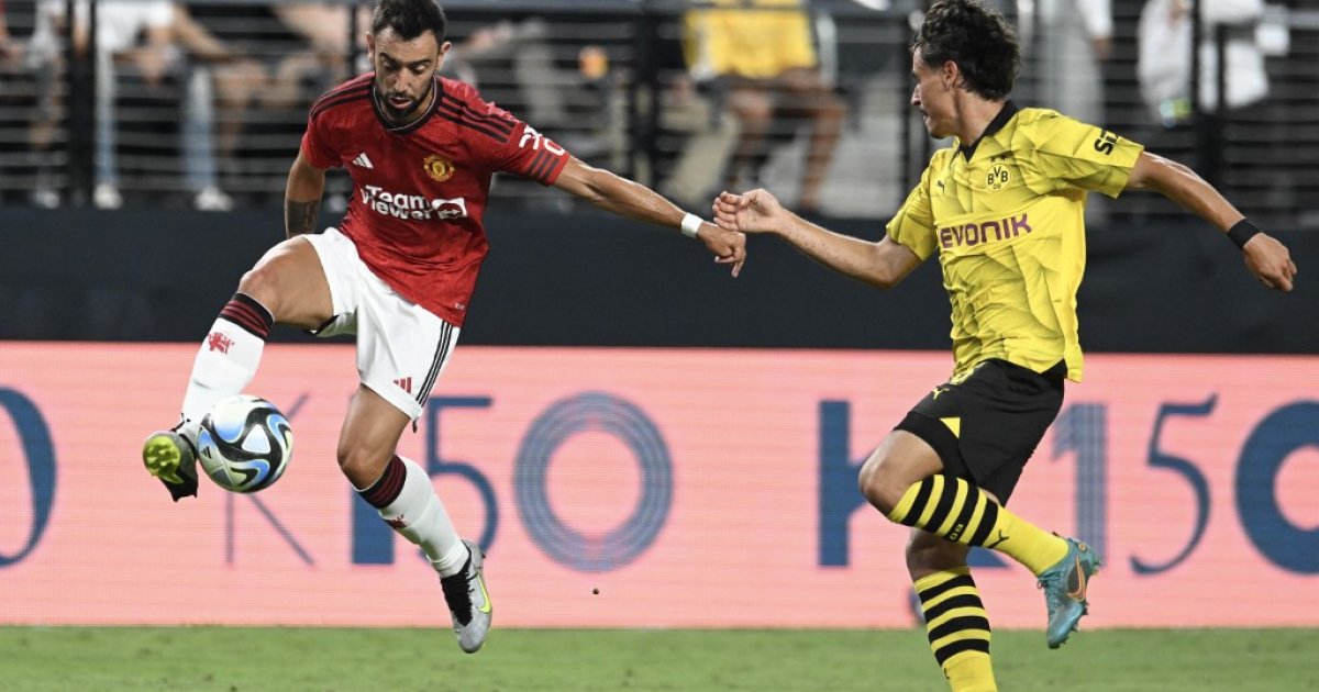 Borussia Dortmund defeat sloppy Manchester United in Las Vegas friendly