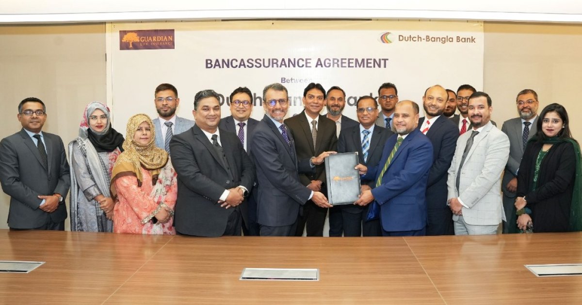 Guardian Life Insurance, DutchBangla Bank PLC announce Bancassurance