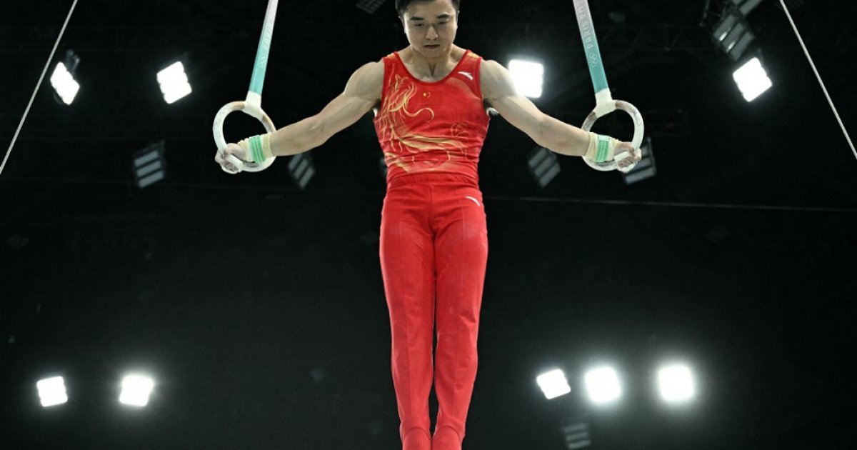 China's Liu Yang retains Olympic men's gymnastics rings title