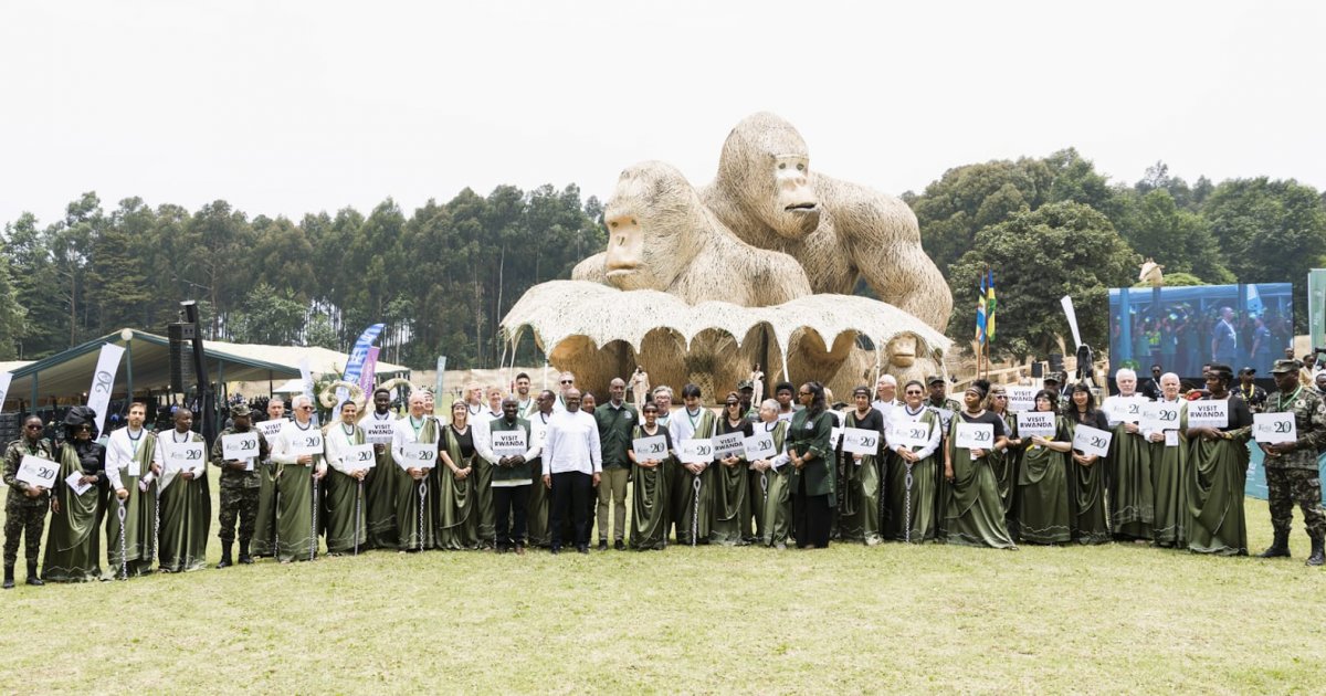 Rwanda government celebrates 20th gorilla naming ceremony