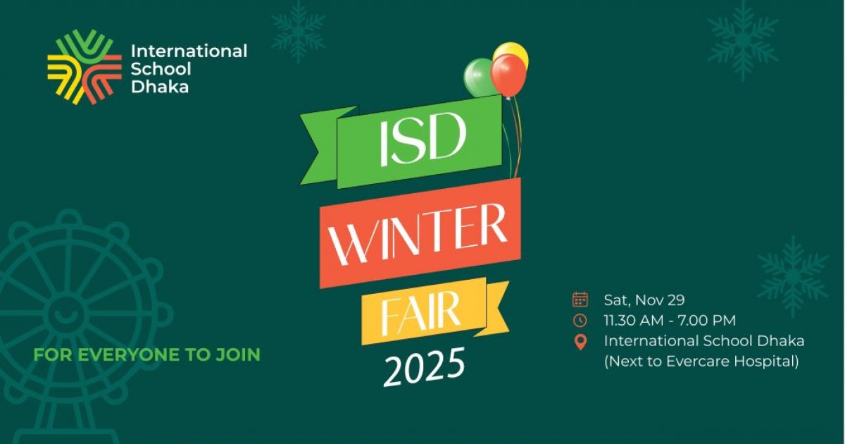 International School Dhaka rings in festive season with Winter Fair