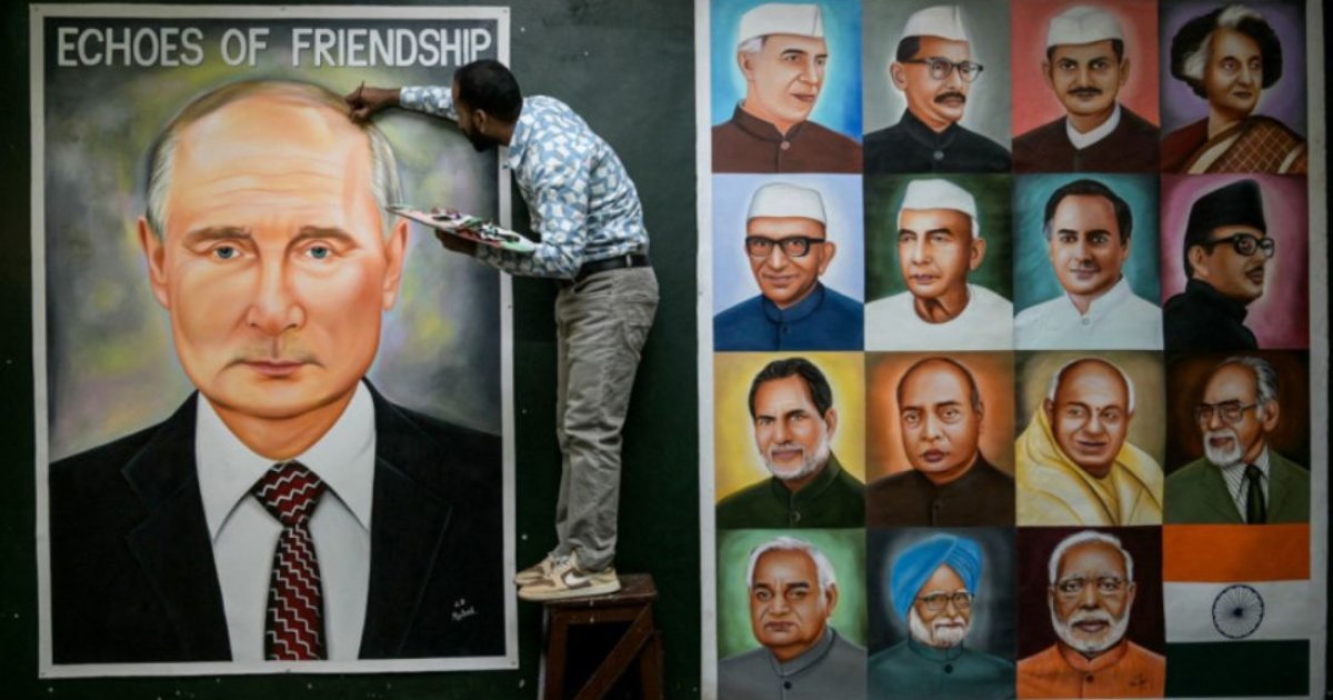 Russia’s Putin in India for defense, trade talks
