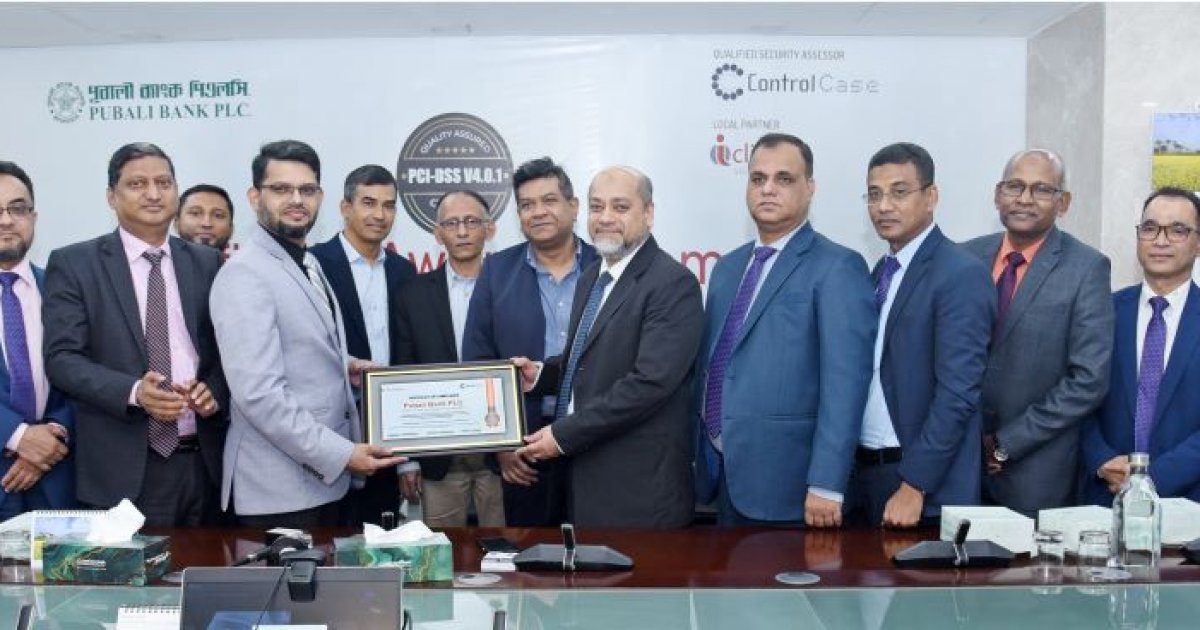Pubali Bank attains international PCI-DSS certification