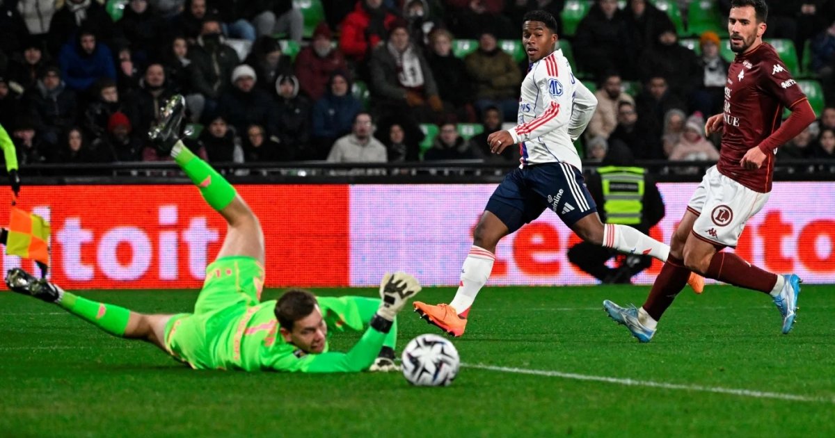 Brazilian starlet Endrick scores hat-trick to fire Lyon to thumping win