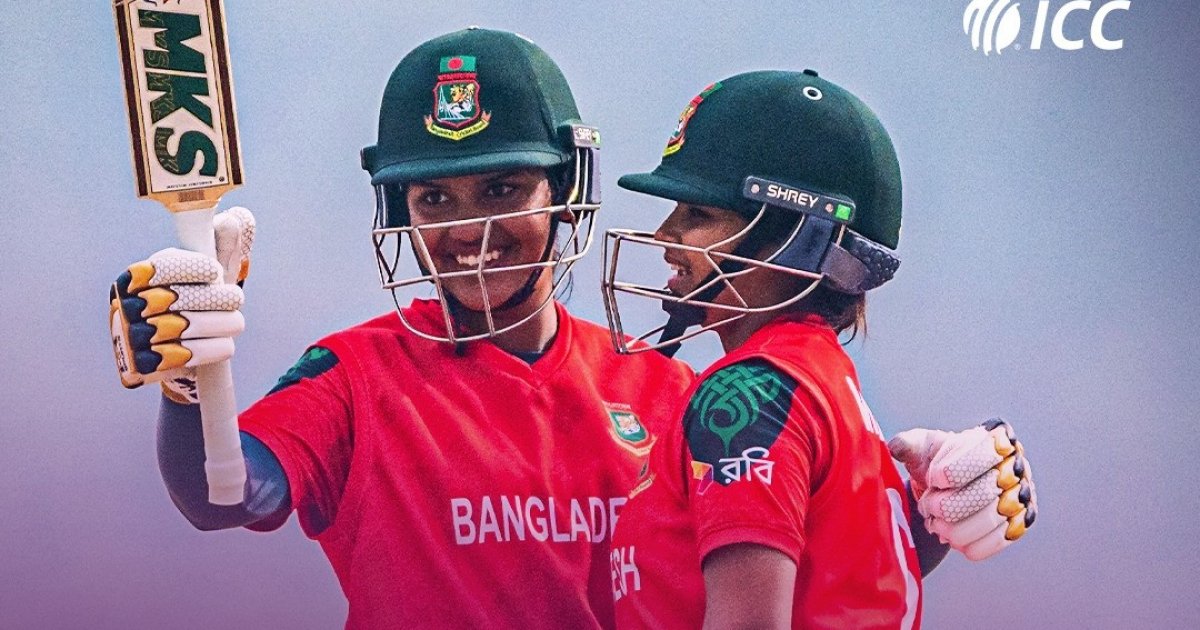Bangladesh women crush Thailand by 39 runs, one step away from T20 World Cup
