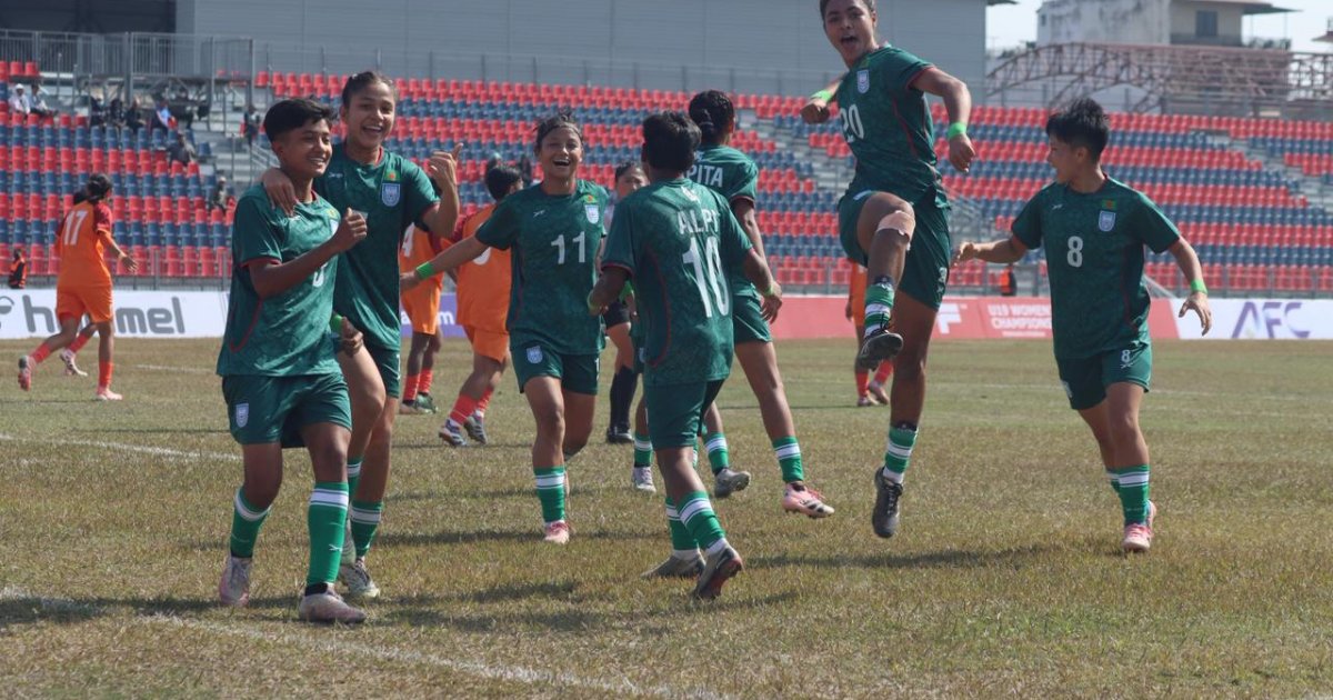 Bangladesh outclass India to tighten grip at SAFF U19 Women’s Championship