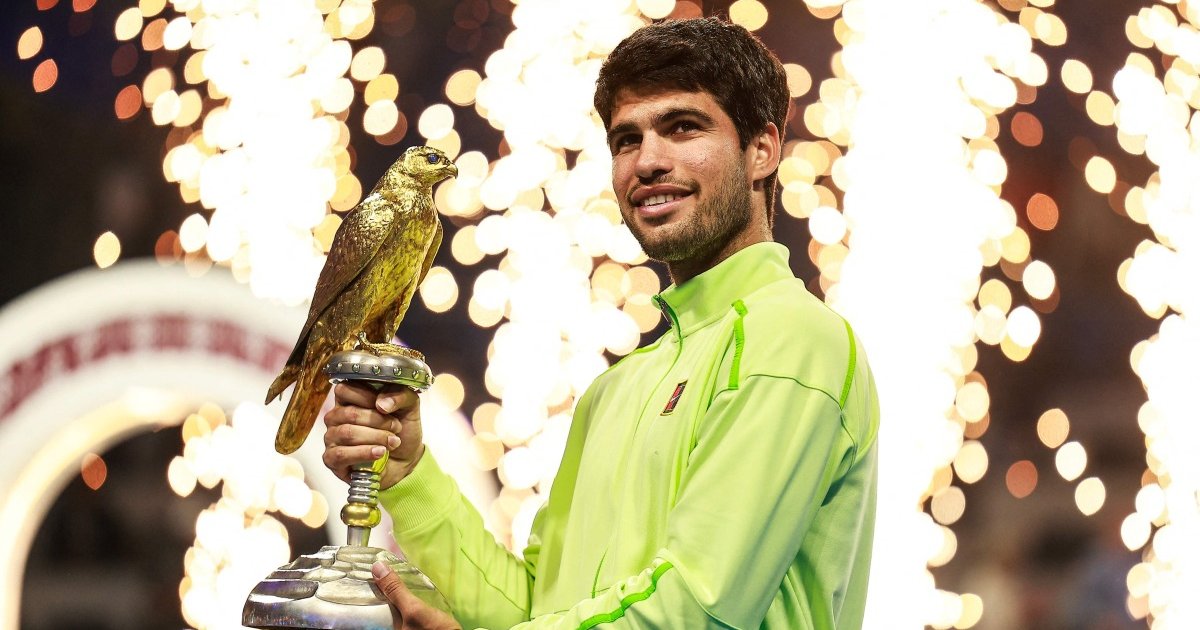 Imperious World No. 1 Alcaraz storms to Qatar Open title