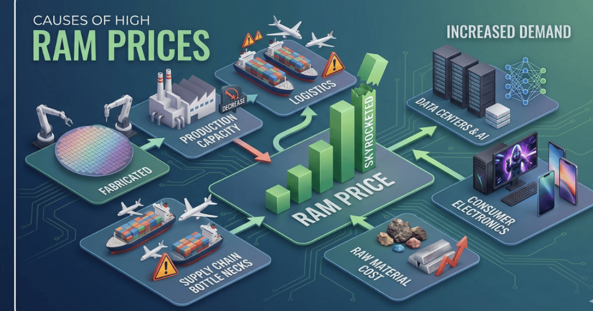 Ram Inflation Scale Why RAM prices skyrocketed