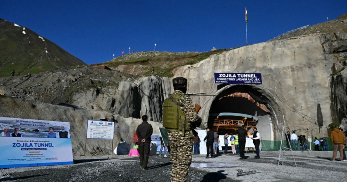 India breaks through Himalayan tunnel to China border zone