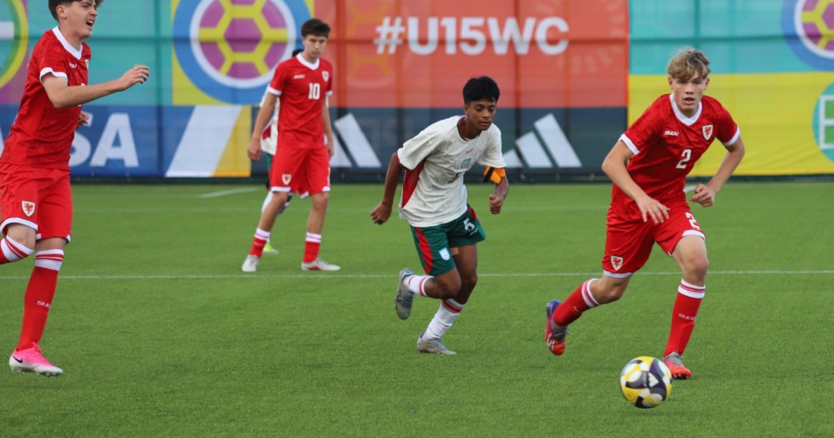 Bangladesh hold Wales to goalless draw in FIFA U-15 World Cup and ...