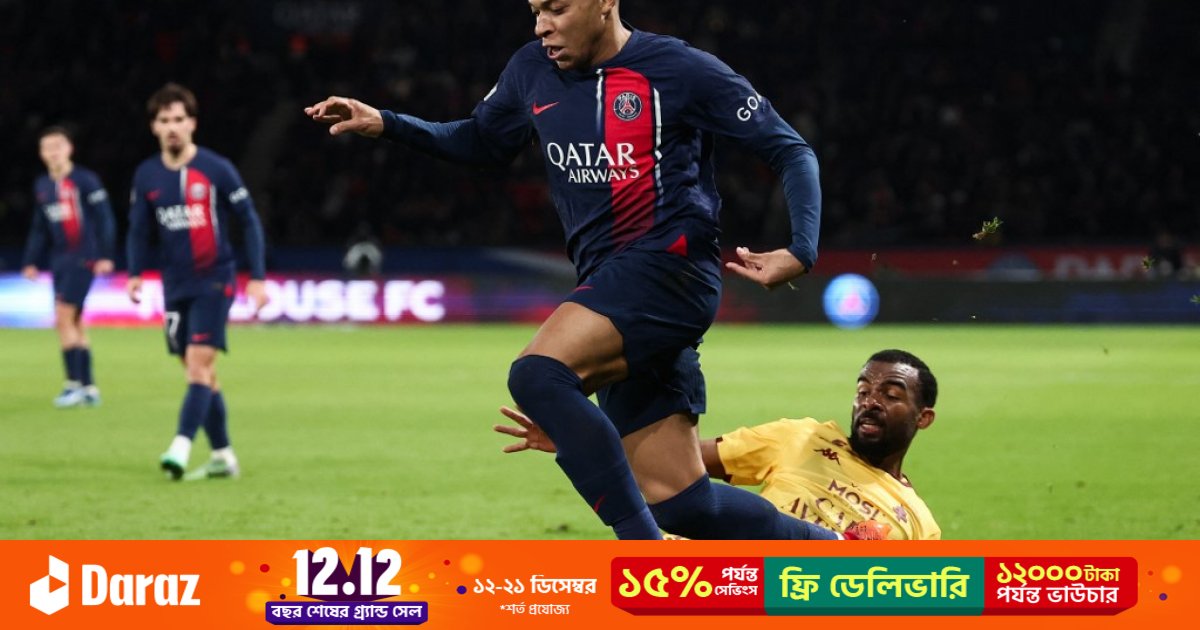 Mbappe Scores Birthday Brace As Psg End Year On Top Of Ligue 1