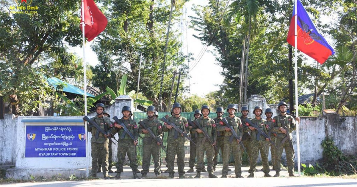 Rakhine Conflict Intensifies As Arakan Army Targets Junta Strongholds