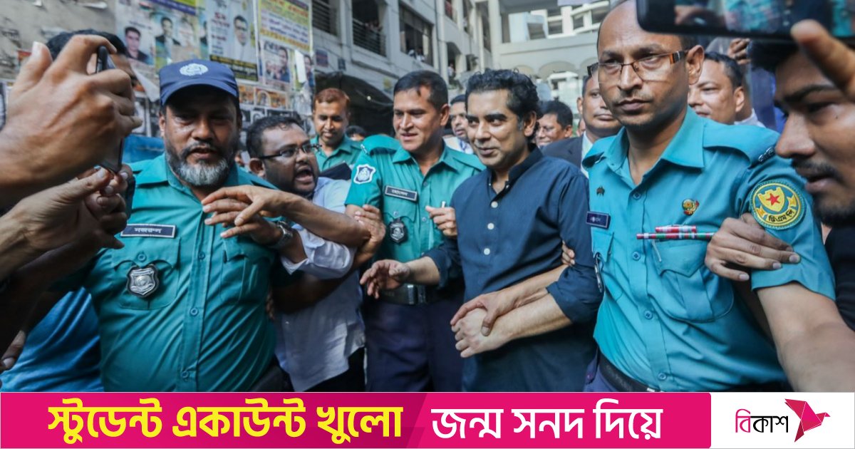 Andaleeve Rahman Partho on 5-day remand in vandalism case