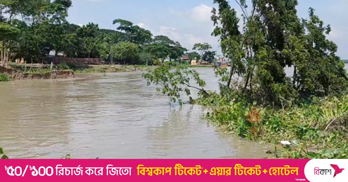 Arial Khan River erosion disrupts road connectivity for six Barisal ...