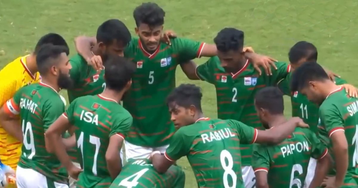 Own goal, woodwork see Bangladesh begin Asian Games campaign with