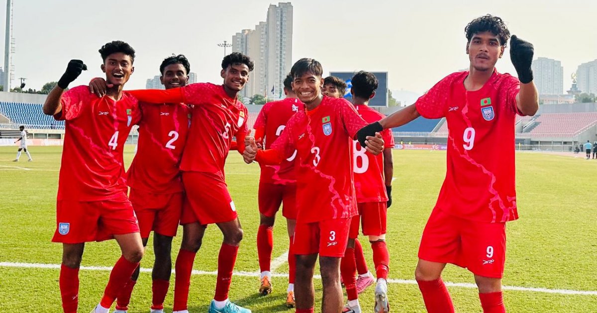 Bangladesh thrash Sri Lanka for 3rd straight win in AFC U17 Asian Cup qualifiers