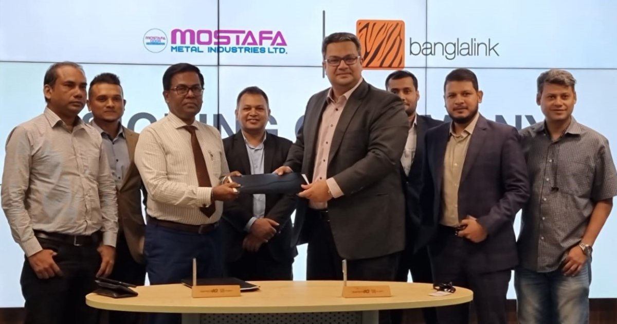 Banglalink brings advanced digital solutions for Mostafa Metal ...