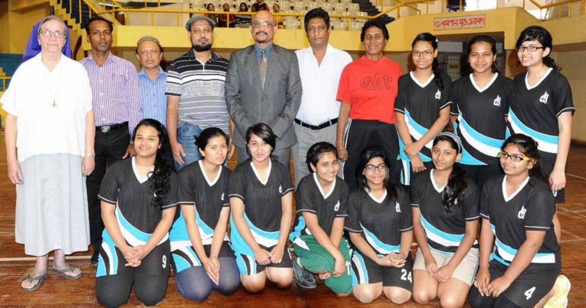 Rajuk, Green Herald lift school Volleyball titles