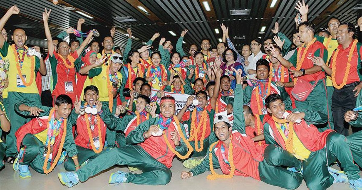 Jubilant Bangladesh Olympians return home