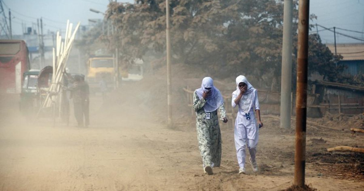 Dhaka ranks 10th on Air Quality Index