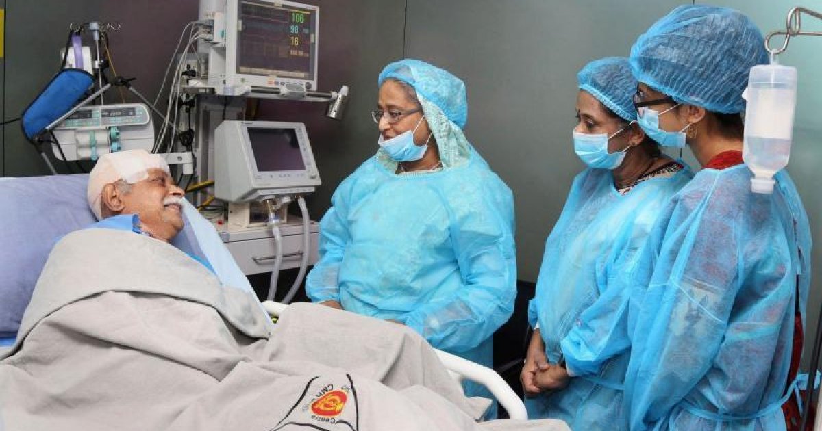 Zafar Iqbal moved to cabin from ICU at CMH