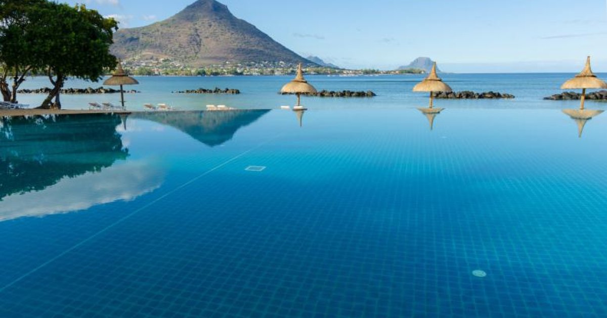 Infinity pools outside Dhaka