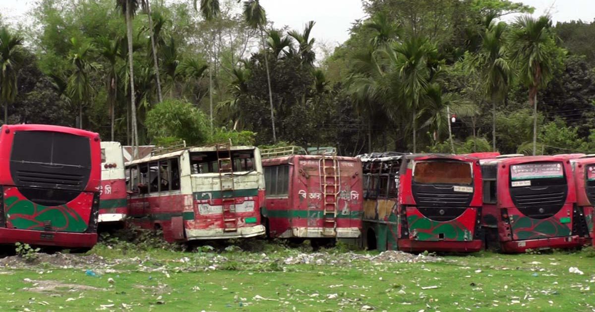 Rangpur BRTC buses lacks fitness, allegations hints corruption