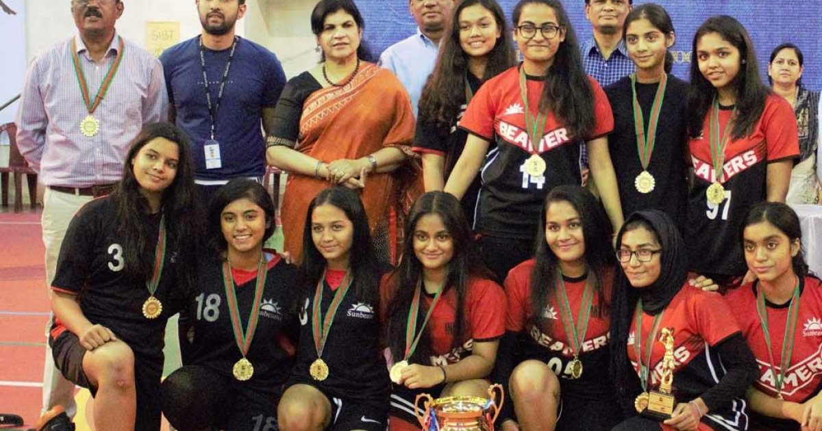 Scholastica, Sunbeams Interschool Basketball Tournament champions