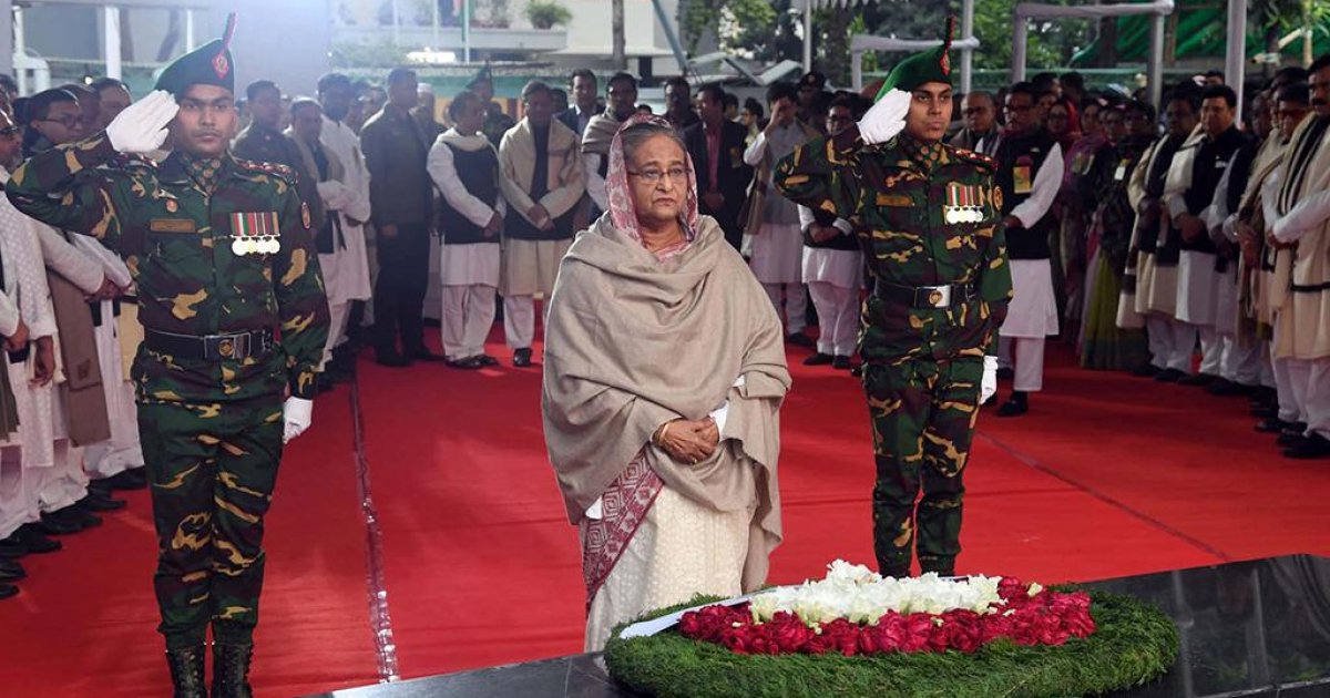 Pm Pays Homage To Bangabandhu On Homecoming Day 4823