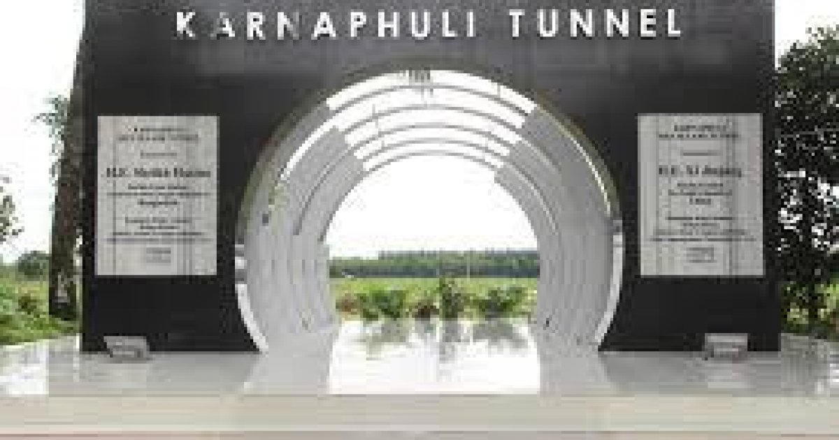 Construction of Karnaphuli Tunnel gaining momentum
