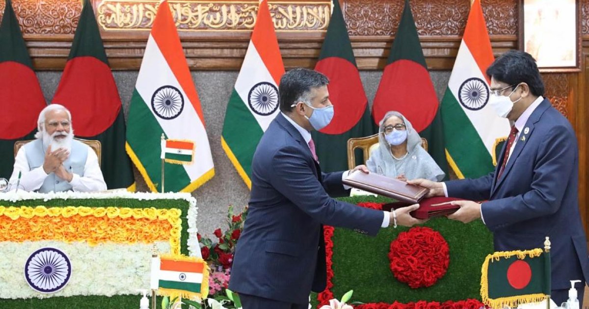 Dhaka, Delhi ink five MoUs to boost cooperation