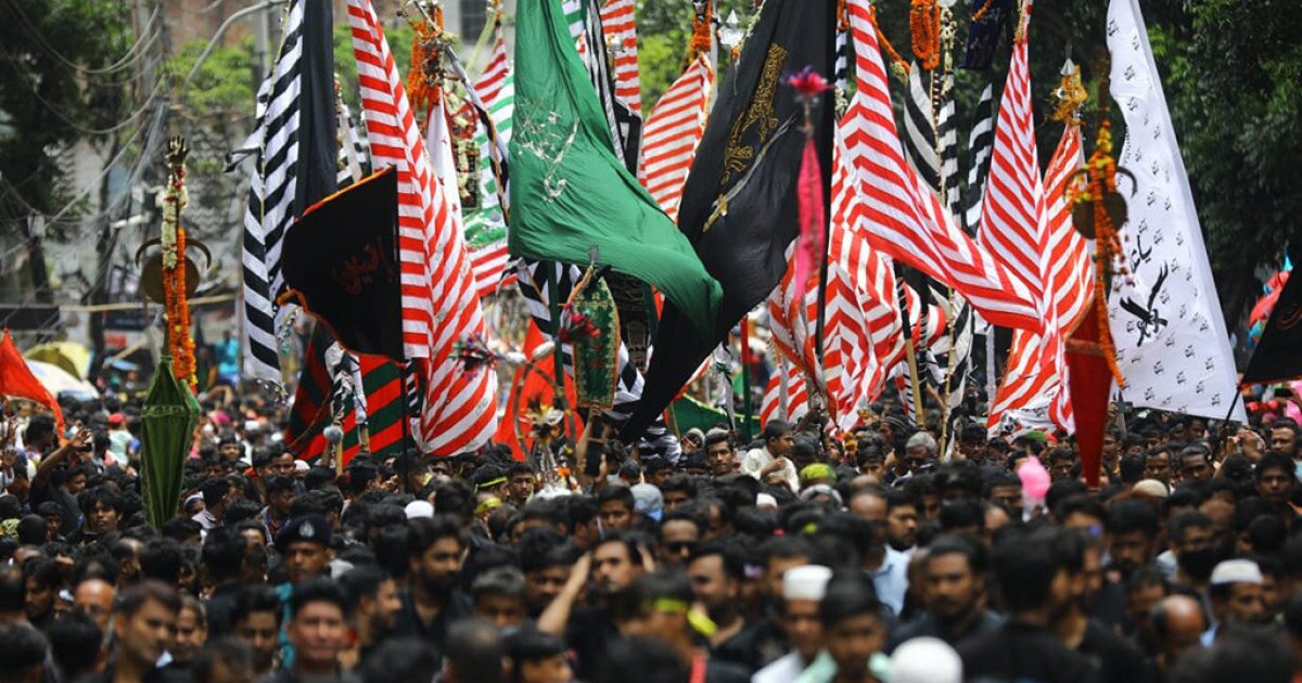 Muslims observe holy Ashura in Bangladesh