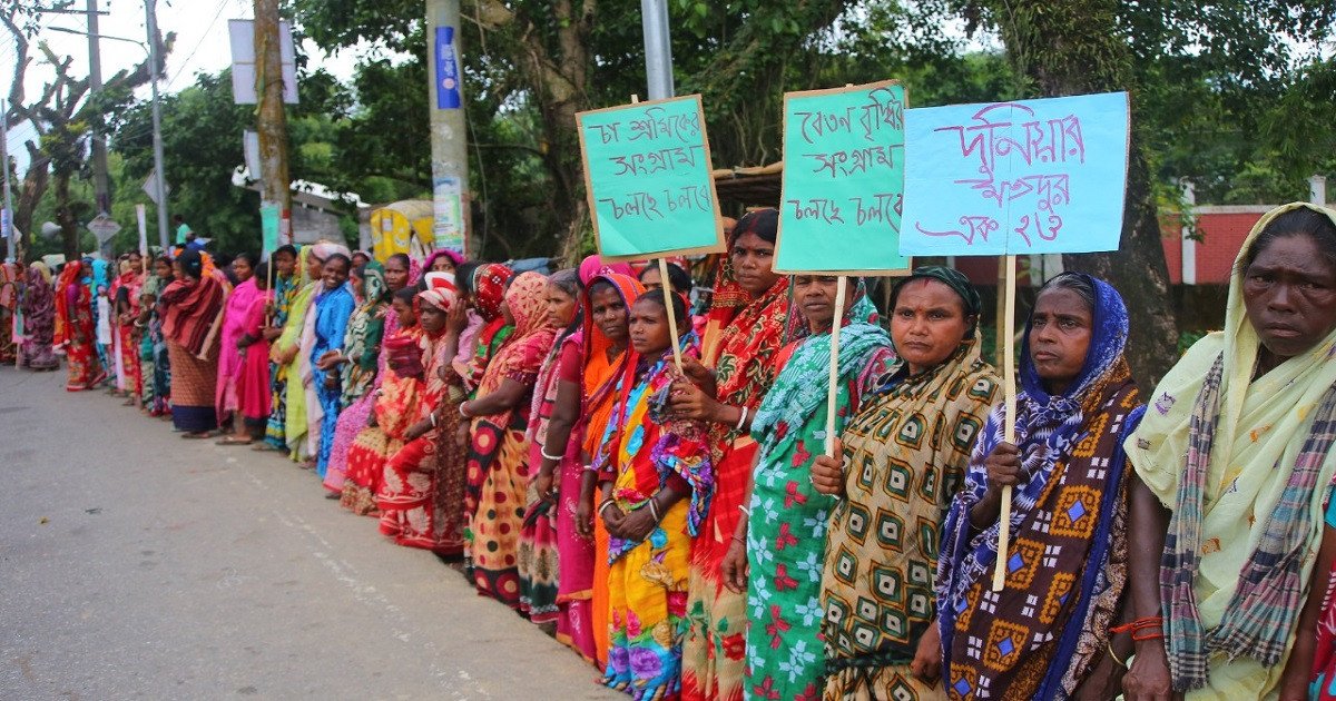 Tea workers go on indefinite strike demanding pay increase