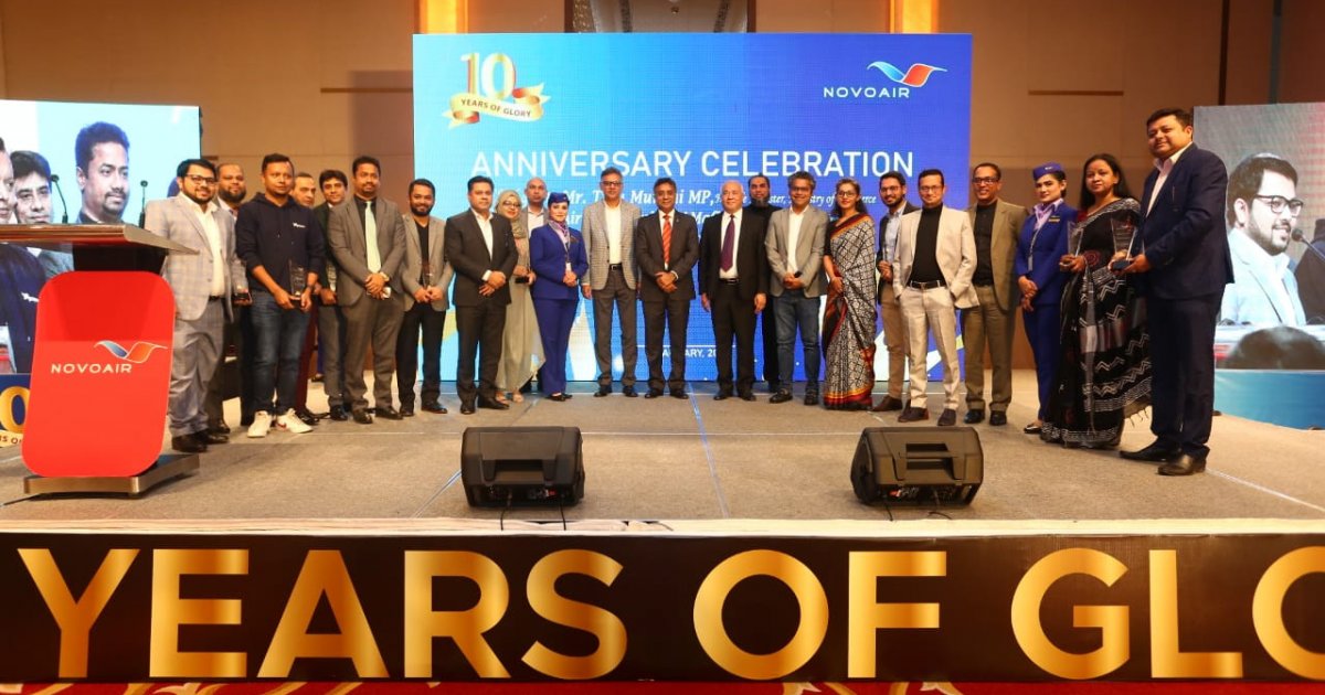 Novoair awards top travel agencies