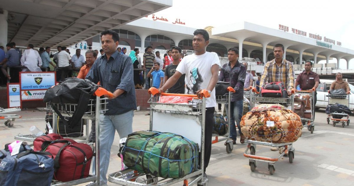 First flight of 60 left-behind workers to depart for Malaysia Tuesday