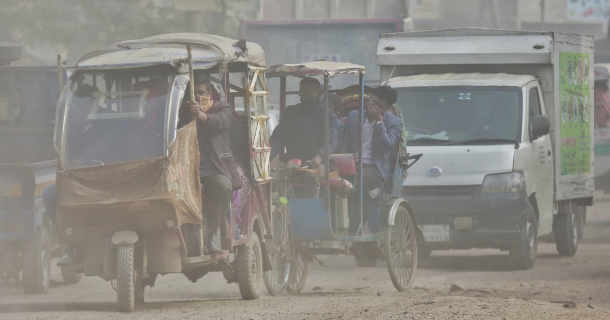 Dhaka’s air again turns ‘unhealthy’ Thursday morning, AQI at 158