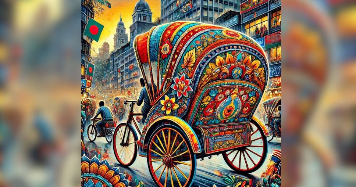 Rickshaw art: A rolling canvas that paints Bangladesh's cultural soul