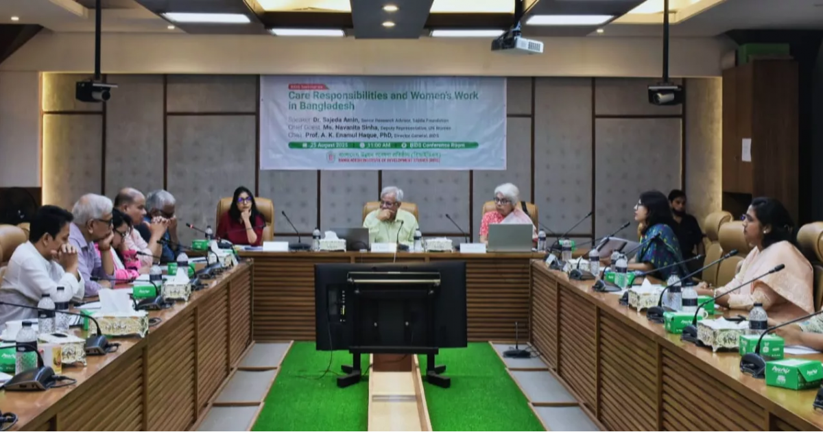 Study: Bangladesh women’s hidden economy: fourfold labor, zero pay